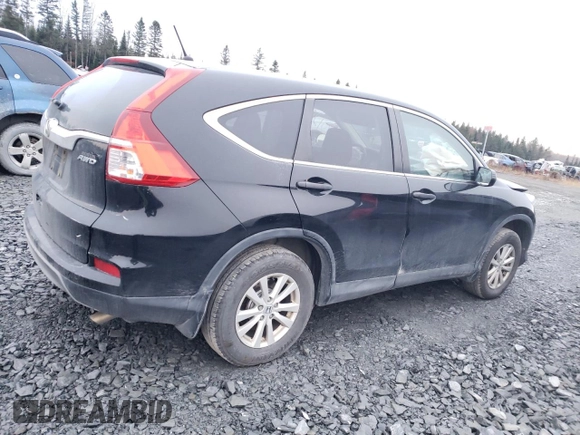 2015 Honda CR-V LX with VIN 2HKRM4H37FH131181, listed as a Copart auction lot 80125444 with 199,638 mi miles and Salvage Title. Bid and sale history available at DreamBid. Image 3.