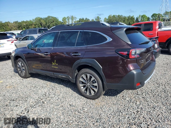 2025 Subaru Outback Touring XT with VIN 4S4BTGPD4S3114890, listed as a Copart auction lot 73842004 with Not provided miles and Salvage title. Bid and sale history available at DreamBid. Image 2.