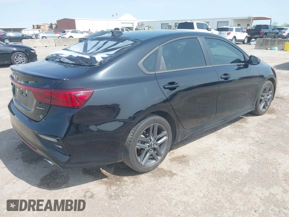 2021 Kia Forte GT-Line with VIN 3KPF34AD1ME337168, listed as a IAAI auction lot 41920207 with 62,830 mi miles and . Bid and sale history available at DreamBid. Image 4.
