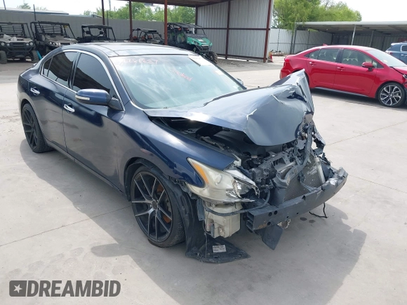 2013 Nissan Maxima SV with VIN 1N4AA5AP7DC800881, listed as a IAAI auction lot 42281857 with 223,098 mi miles and . Bid and sale history available at DreamBid. Image 1.