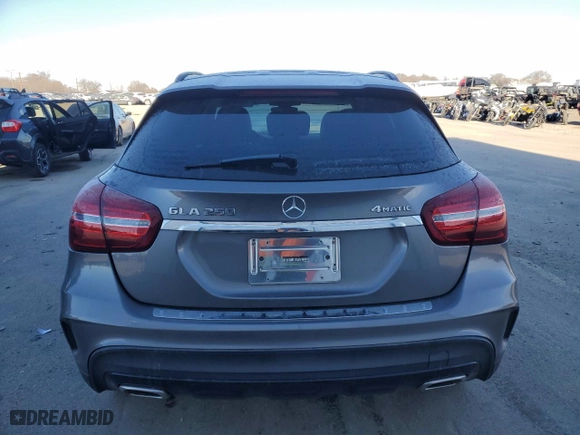 2018 Mercedes-Benz GLA with VIN WDCTG4GB5JJ491789, listed as a Copart auction lot 41989525 with 52,161 mi miles and Salvage Title. Bid and sale history available at carsss.com. Image 6.