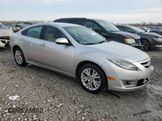 2009 Mazda 6 i Touring with VIN 1YVHP82A795M14941, listed as a Copart auction lot 86374814 with 205,336 mi miles and Salvage Title. Bid and sale history available at carsss.com. Image 4.