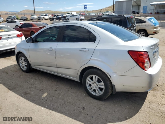 2016 Chevrolet Sonic LT with VIN 1G1JC5SH0G4127287, listed as a Copart auction lot 69288614 with 53,372 mi miles and Salvage Title. Bid and sale history available at carsss.com. Image 2.