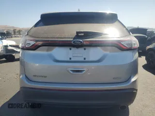 2018 Ford Edge SE with VIN 2FMPK3G97JBB15365, listed as a Copart auction lot 62747655 with 106,214 mi miles and Clean title. Bid and sale history available at DreamBid. Image 6.