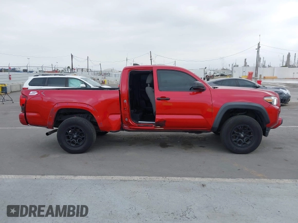 2020 Toyota Tacoma SR with VIN 3TYRX5GNXLT005469, listed as a IAAI auction lot 42267836 with 84,628 mi miles and . Bid and sale history available at DreamBid. Image 14.