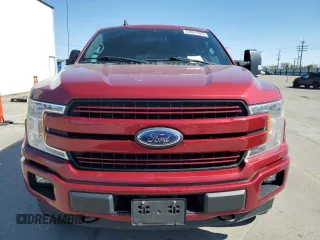 2019 Ford F-150 XL with VIN 1FTFW1E48KKE64154, listed as a Copart auction lot 53897685 with 62,268 mi miles and Salvage Title. Bid and sale history available at carsss.com. Image 5.