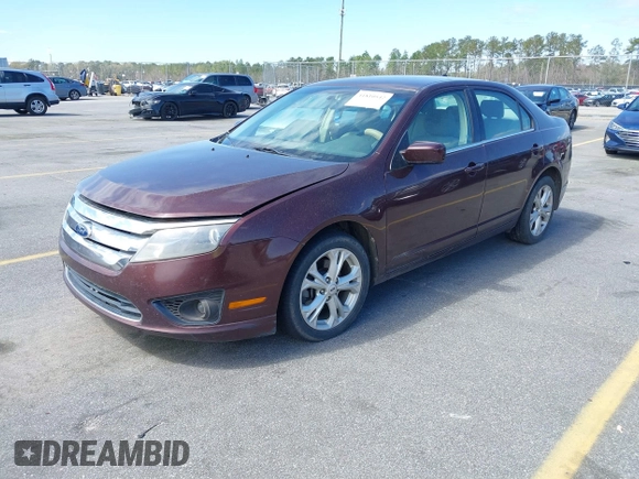 2012 Ford Fusion SE with VIN 3FAHP0HA5CR171218, listed as a IAAI auction lot 41810542 with 240,261 mi miles. Bid and sale history available at carsss.com. Image 2.
