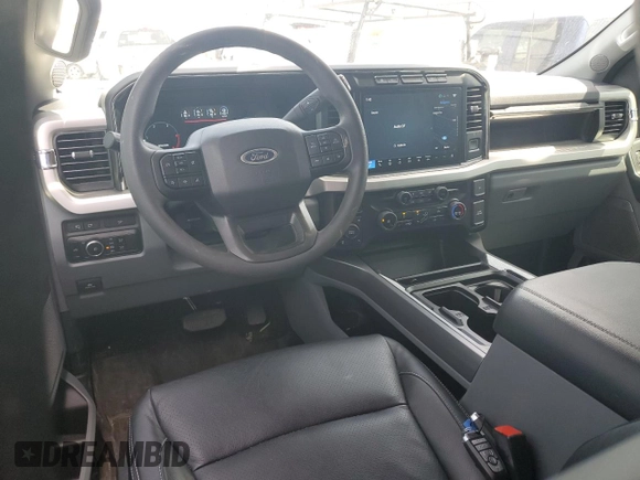 2024 Ford Super Duty F-250 SRW XL with VIN 1FT8W2BT9REF52763, listed as a Copart auction lot 53781755 with 7,967 mi miles and Salvage Title. Bid and sale history available at carsss.com. Image 8.