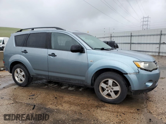 2007 Mitsubishi Outlander LS z VIN JA4MT31XX7Z016180, wystawiony jako Copart lot #59299615 z przebiegiem 125 060 mil mil oraz Szkoda całkowita • Salvage title. Historia ofert i sprzedaży dostępna na DreamBid. Obrazek 4.