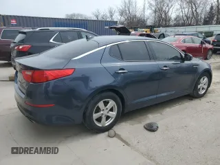 2015 Kia Optima LX with VIN 5XXGM4A78FG483699, listed as a Copart auction lot 50374375 with 110,619 mi miles and Salvage Title. Bid and sale history available at carsss.com. Image 3.
