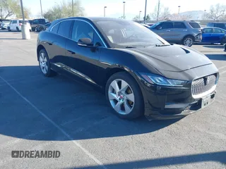 2019 Jaguar I-PACE S with VIN SADHB2S10K1F73676, listed as a IAAI auction lot 41490439 with 27,533 mi miles. Bid and sale history available at carsss.com. Image 1.