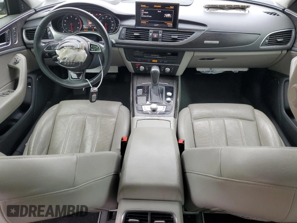 2017 Audi A6 Prestige с VIN WAUH2AFC5HN133871, выставлен на аукционе Copart как лот 58357915 с пробегом 93 342 миль миль и Списание • Salvage title. История ставок и продаж доступна на DreamBid. Изображение 8.