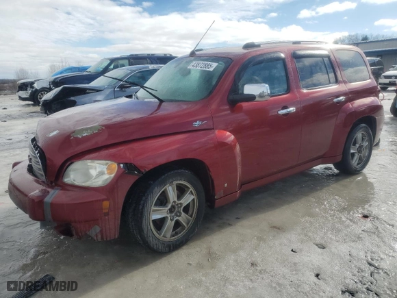 2009 Chevrolet HHR LT w/1LT with VIN 3GNCA23B39S526140, listed as a Copart auction lot 43872885 with NaN miles and Salvage Title. Bid and sale history available at carsss.com. Image 1.
