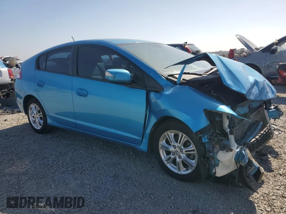 2010 Honda Insight EX with VIN JHMZE2H75AS006595, listed as a Copart auction lot 61078695 with 158,838 mi miles and Salvage title. Bid and sale history available at DreamBid. Image 4.