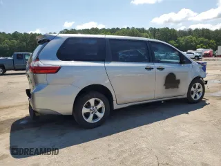 2018 Toyota Sienna L with VIN 5TDZZ3DCXJS928724, listed as a Copart auction lot 58067154 with 233,628 mi miles and Salvage Title. Bid and sale history available at DreamBid. Image 3.
