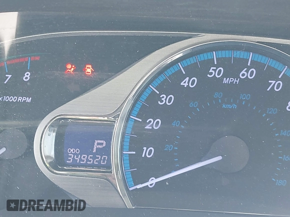 2013 Toyota Sienna XLE AAS with VIN 5TDYK3DC7DS299024, listed as a IAAI auction lot 42055130 with 349,520 mi miles. Bid and sale history available at carsss.com. Image 7.