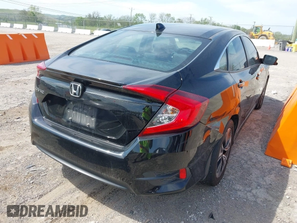2016 Honda Civic Sedan EX-L with VIN 19XFC1F70GE011836, listed as a IAAI auction lot 41929383 with 186,497 mi miles. Bid and sale history available at carsss.com. Image 4.