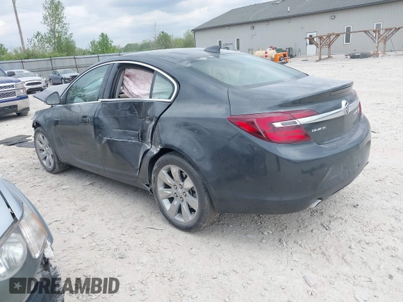 2015 Buick Regal Premium II with VIN 2G4GS5GX0F9293899, listed as a IAAI auction lot 42147558 with 30,880 mi miles and . Bid and sale history available at DreamBid. Image 3.
