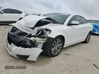 2013 Volvo C70 T5 with VIN YV1672MC5DJ142540, listed as a Copart auction lot 85769214 with 100,868 mi miles and Salvage Title. Bid and sale history available at carsss.com. Image 1.
