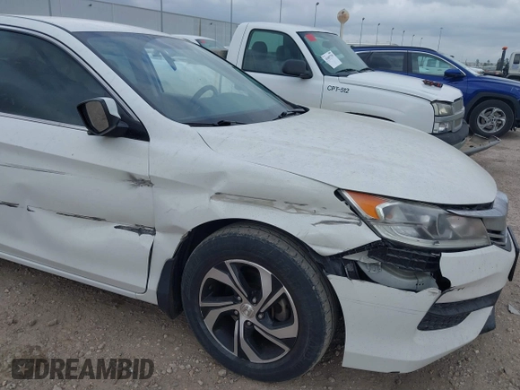 2017 Honda Accord LX with VIN 1HGCR2F39HA001378, listed as a IAAI auction lot 41709888 with 98,344 mi miles. Bid and sale history available at carsss.com. Image 6.