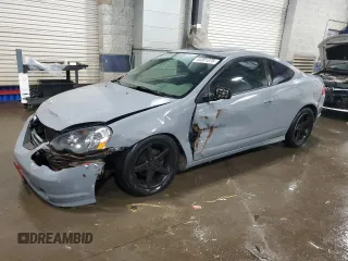 2003 Acura RSX with VIN JH4DC53803C005885, listed as a Copart auction lot 44581375 with 194,979 mi miles and Salvage Title. Bid and sale history available at carsss.com. Image 1.