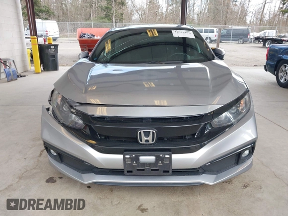 2021 Honda Civic Sport with VIN 2HGFC2F83MH521470, listed as a IAAI auction lot 41828890 with 49,703 mi miles and . Bid and sale history available at DreamBid. Image 12.