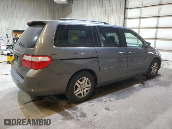 2007 Honda Odyssey EX-L z VIN 5FNRL38637B402003, wystawiony jako Copart lot #49182465 z przebiegiem 224 350 mil mil oraz Czysty tytuł • Clean title. Historia ofert i sprzedaży dostępna na DreamBid. Obrazek 3.