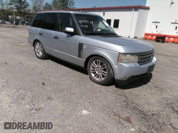 2010 Land Rover Range Rover HSE with VIN SALME1D46AA309417, listed as a IAAI auction lot 40715331 with 165,492 mi miles and . Bid and sale history available at DreamBid. Image 1.