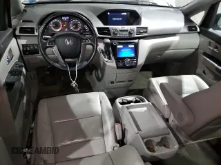 2017 Honda Odyssey EX-L with VIN 5FNRL5H65HB014638, listed as a Copart auction lot 48861475 with 97,788 mi miles and Salvage Title. Bid and sale history available at DreamBid. Image 8.