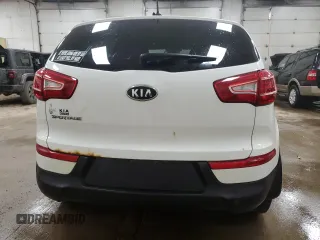 2012 Kia Sportage LX with VIN KNDPBCA26C7317822, listed as a Copart auction lot 53631325 with 248,562 mi miles and Clean Title. Bid and sale history available at DreamBid. Image 6.