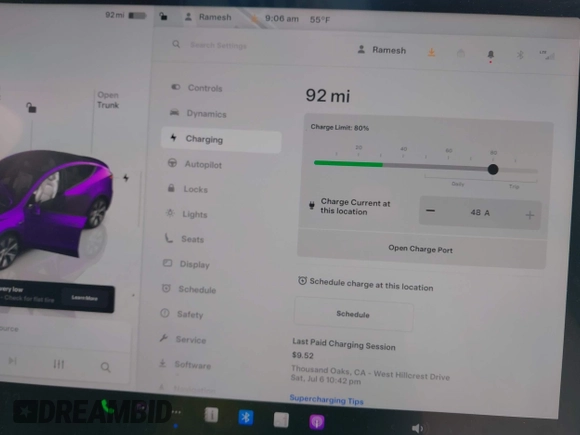2022 Tesla Model Y Long Range with VIN 7SAYGDEE7NF409294, listed as a IAAI auction lot 41845261 with 73,116 mi miles and . Bid and sale history available at DreamBid. Image 17.