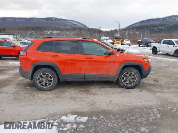 2021 Jeep Cherokee Trailhawk с VIN 1C4PJMBX7MD119790, выставлен на аукционе IAAI как лот 41303544 с пробегом 39 379 миль миль и . История ставок и продаж доступна на DreamBid. Изображение 13.