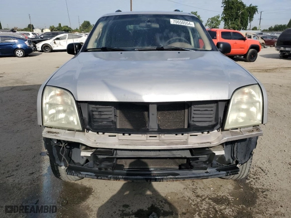 2003 Mercury Mountaineer Convenience with VIN 4M2ZU86K43UJ18143, listed as a Copart auction lot 70650554 with 248,302 mi miles and Salvage Title. Bid and sale history available at carsss.com. Image 5.