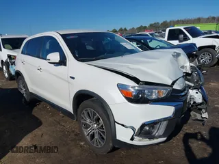 2019 Mitsubishi Outlander Sport SE 2.0 with VIN JA4AP4AU2KU010687, listed as a IAAI auction lot 41173252 with 157,259 mi miles. Bid and sale history available at carsss.com. Image 1.