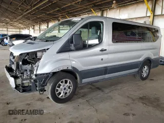 2015 Ford Transit XL with VIN 1FMZK1YM3FKB16364, listed as a Copart auction lot 50427145 with 88,742 mi miles and Salvage Title. Bid and sale history available at carsss.com. Image 1.