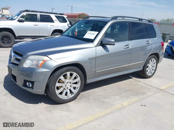 2011 Mercedes-Benz GLK-Class GLK 350 with VIN WDCGG5GB5BF598255, listed as a IAAI auction lot 41803467 with 104,264 mi miles. Bid and sale history available at carsss.com. Image 2.