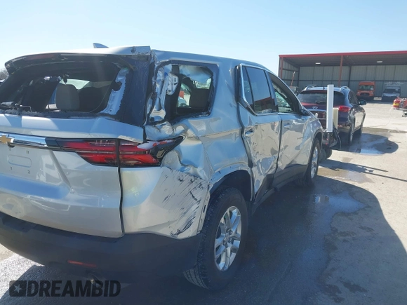 2022 Chevrolet Traverse LS with VIN 1GNERFKW6NJ162594, listed as a IAAI auction lot 41749144 with 13,519 mi miles and . Bid and sale history available at DreamBid. Image 12.