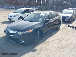 2013 Acura TSX Special Edition with VIN JH4CU2F8XDC003758, listed as a IAAI auction lot 41840542 with 111,407 mi miles. Bid and sale history available at carsss.com. Image 2.