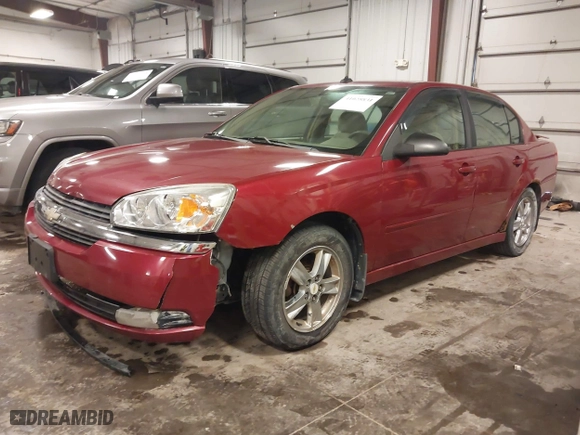 2005 Chevrolet Malibu LT with VIN 1G1ZU54815F247615, listed as a IAAI auction lot 41028831 with 195,269 mi miles. Bid and sale history available at carsss.com. Image 2.