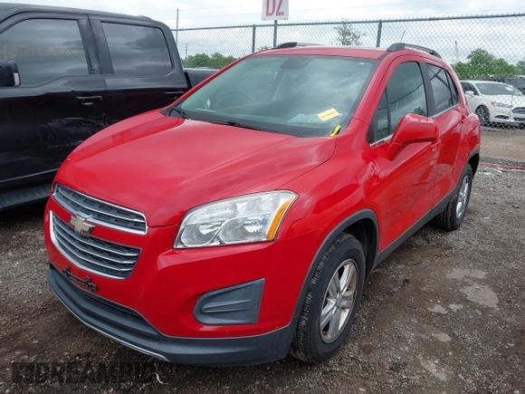 2016 Chevrolet Trax LT with VIN KL7CJPSB9GB755760, listed as a IAAI auction lot 42259078 with 127,739 mi miles and . Bid and sale history available at DreamBid. Image 2.