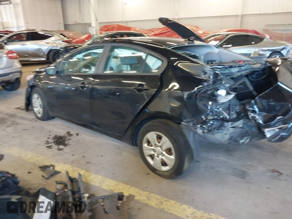 2018 Kia Forte LX with VIN 3KPFK4A7XJE243282, listed as a IAAI auction lot 41688706 with 45,192 mi miles and . Bid and sale history available at DreamBid. Image 3.