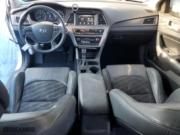2017 Hyundai Sonata Sport with VIN 5NPE34AF1HH585371, listed as a Copart auction lot 44151735 with 61,548 mi miles and Salvage Title. Bid and sale history available at carsss.com. Image 8.