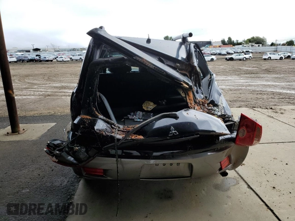 2006 Mitsubishi Outlander LS with VIN JA4LX31F16U021769, listed as a Copart auction lot 85477344 with 273,846 mi miles and Salvage Title. Bid and sale history available at carsss.com. Image 6.