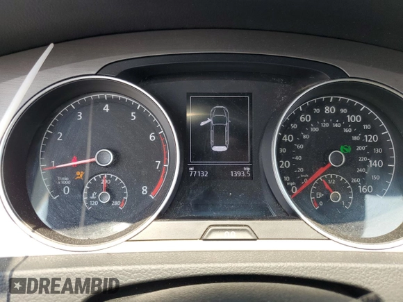 2017 Volkswagen Golf SportWagen S with VIN 3VWC17AU9HM503584, listed as a Copart auction lot 64695784 with 77,132 mi miles and Salvage Title. Bid and sale history available at carsss.com. Image 9.