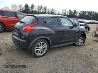 2014 Nissan Juke SV with VIN JN8AF5MV8ET483060, listed as a Copart auction lot 47833905 with 635 mi miles and Salvage Title. Bid and sale history available at DreamBid. Image 3.