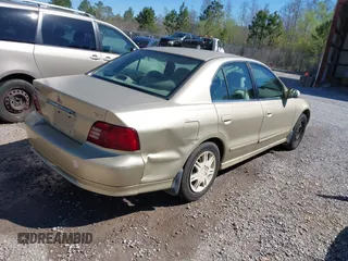 2001 Mitsubishi Galant ES with VIN 4A3AA46G81E126007, listed as a IAAI auction lot 41801501 with 204,733 mi miles. Bid and sale history available at carsss.com. Image 4.