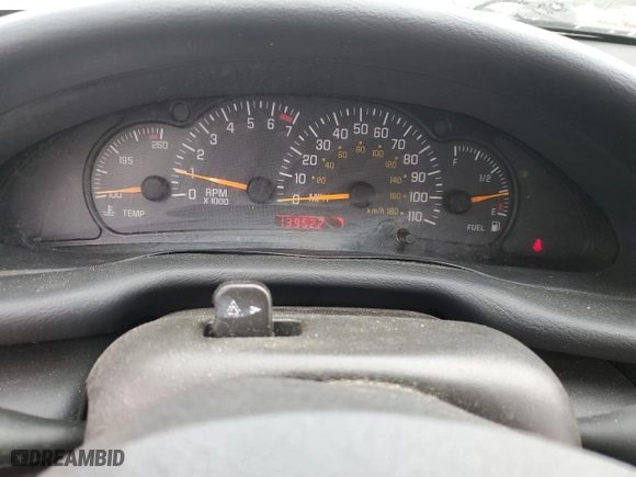 2005 Pontiac Sunfire with VIN 3G2JB12F85S102589, listed as a Copart auction lot 83652694 with 139,522 mi miles and Salvage Title. Bid and sale history available at carsss.com. Image 9.