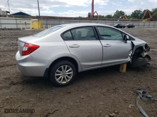 2012 Honda Civic Sdn EX-L with VIN 19XFB2F97CE013880, listed as a Copart auction lot 59819494 with 222,678 mi miles and Salvage Title. Bid and sale history available at carsss.com. Image 3.
