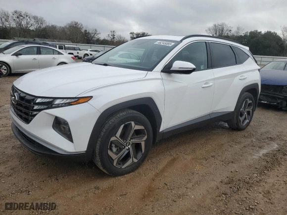 2024 Hyundai Tucson SEL with VIN 5NMJFCDE3RH353386, listed as a Copart auction lot 46245885 with 6,253 mi miles and Salvage Title. Bid and sale history available at carsss.com. Image 1.