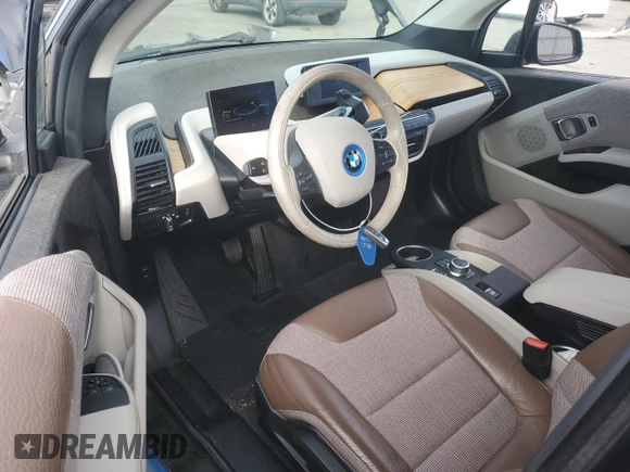2019 BMW i3 with VIN WBY8P2C58K7D27842, listed as a Copart auction lot 78748374 with 36,918 mi miles and Salvage Title. Bid and sale history available at carsss.com. Image 8.